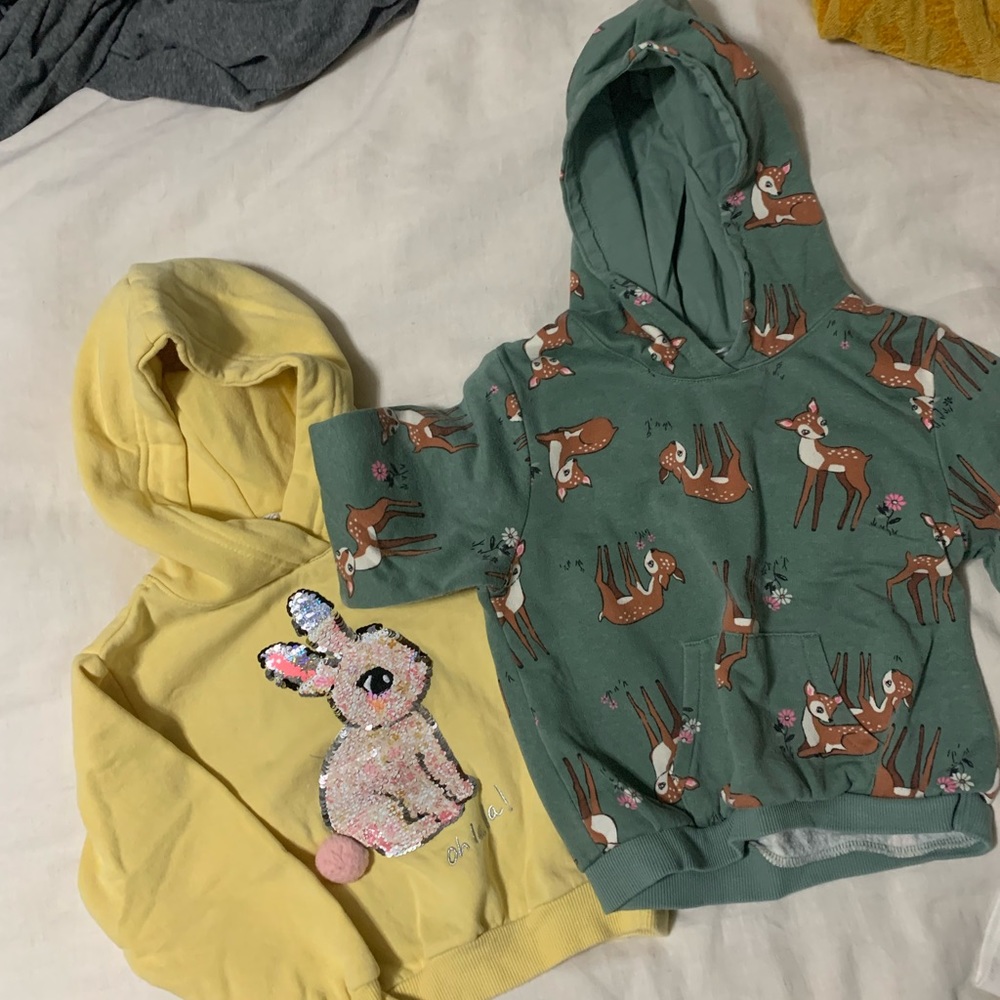 Toddler girl hoodies - H&M